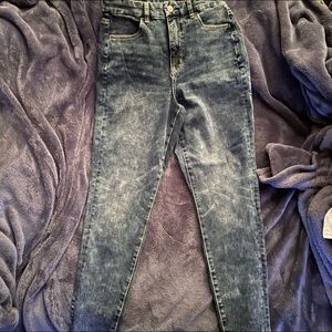 American eagle curry super high rise jeans